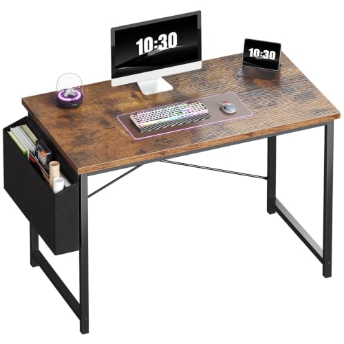 Image of OLIXIS Computer Desk, 44 Inch Gaming Desks for Home Office Small Spaces