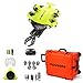Produktbild Unterwasserdrohne FIFISH V6S 100 m Kabel 64 GB Fernbedienung 2 Ladegeräte Spule VR-Brille HDMI-Roboterarmschutz Orange Gehäuse mit Rädern QYSEA 8500455