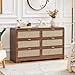 RUSTYER 6 Drawer Dresser for Bedroom, 48