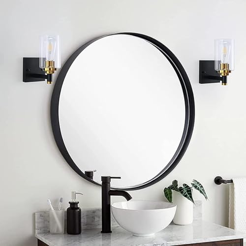 Lámpara de pared E27 decorativa de metal para iluminar el baño 6