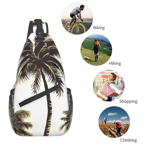 Bolso Cruzado Masculino de Pecho Tipo Bandolera Negro miniatura 7