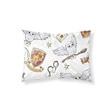 BELUM | Funda Almohada Harry Potter, Funda de Almohada 100% algodón Hedwig de 40x60