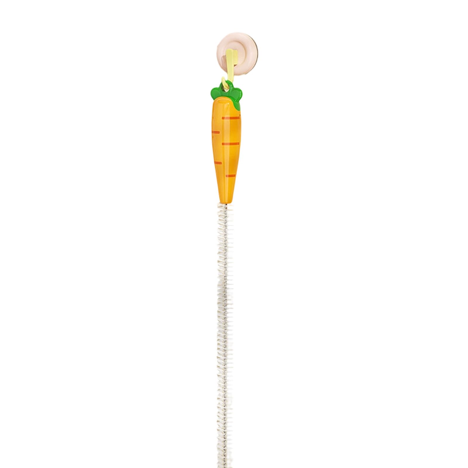 Zxfdsfdbnm Y Pipe Cleaner With Carrot Handle Design And 75Cm Flexible Rod Cleaning Brush For Eas Kitchen Sink Unclogging Drain Cleaner