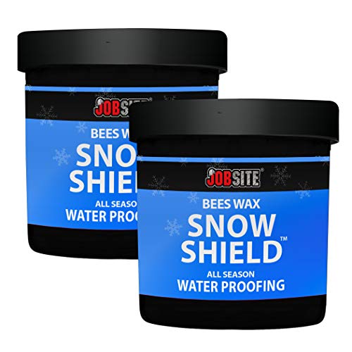 JobSite Snow Shield Waterproof Beeswax - Original Formula - Leather Protector - 6 oz