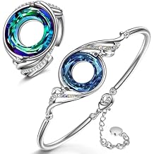 Kate Lynn Rise From the Ashes Phoenix Bracelet & Ring Set, Symbol of Luck and Renewal