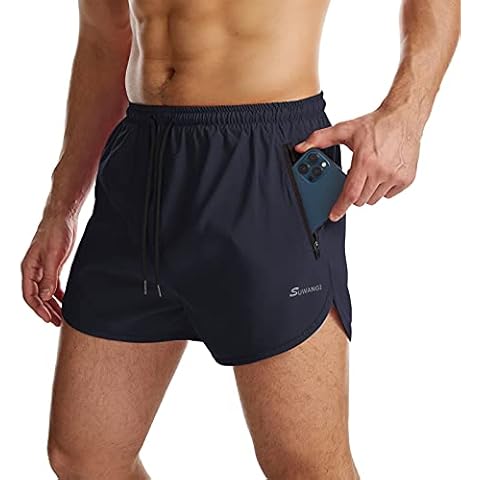 Suwangi Men's Quick Dry Running Shorts Cover