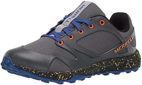 Merrell Altalight Low Hiking Sneaker, Grey/Orange, 6 US Unisex Big Kid