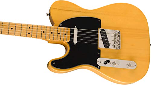 Squier Classic Vibe Telecaster ’50s modèle gaucher – Butterscotch Blonde - Les Beatles, Paul McCartney, John Lennon, RIngo Starr, George Harrison Squier Classic Vibe Telecaster '50s modèle gaucher - Butterscotch Blonde – Image 5