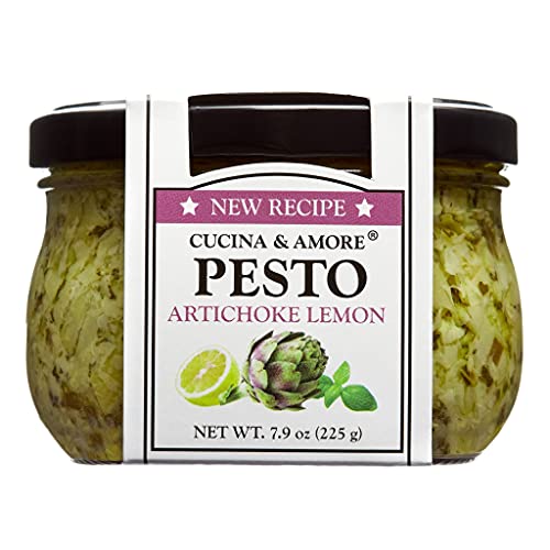 Cucina & Amore Pesto Sauce, Artichoke, 7.9 Ounce (Pack of 6) image 3
