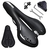 【Passt Meisten Fahrrädern】- Dieses Sattel ist für meisten Fahrradtypen geeignet und einfach zu montieren. Ideal perfekt für Egal ob Hometrainer Fahrrad, Rennrad, MTB oder Trekkingräder. Ob Sie in den Bergen oder im Wald fahren, Hiermit kann man problemlos den ganzen Tag ohne Schmerzen Radfahren