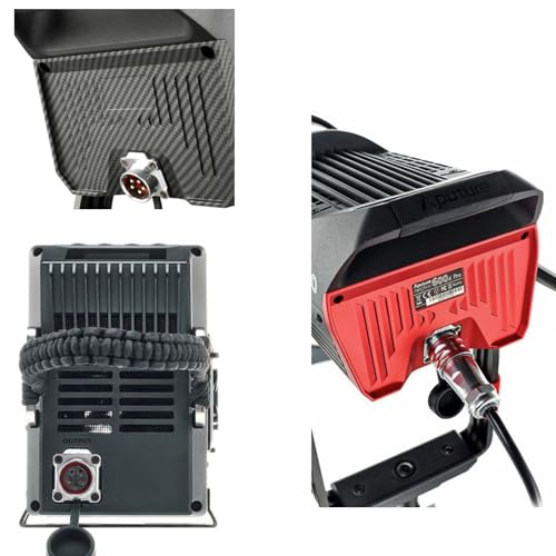 Câble 5 broches Aputure LS 600x Pro connexion boîtier étanche - 3