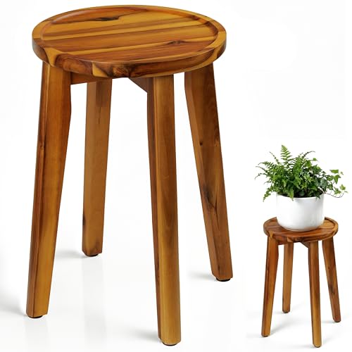 Demigo 15-Inch Tall Plant Stand for Indoor & Outdoor Use,