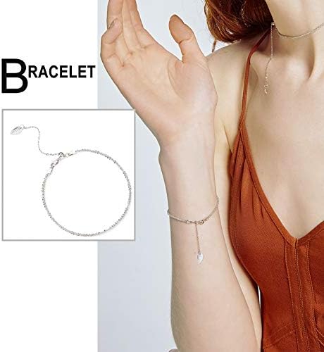 UNICRAFTALE 500pcs 7mm Leaf Pattern Charms 316 Stainless Steel Pendants Metal Leaf Charms 1mm Small Hole Pendants for DIY Necklaces Jewelry Making Accessory