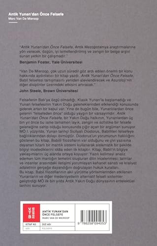 Antik Yunan'dan Önce Felsefe - Marc Van De Mieroop - Görsel 2