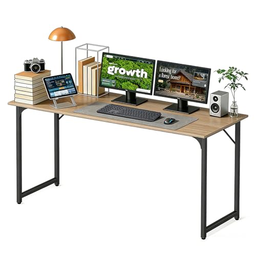 BestOffice Computer Desk,Home Office Desk, Modern Simple Style for Home Office Study Writing (Nature, 55 Inch) by BestOffice - Used condition - US$46.30
