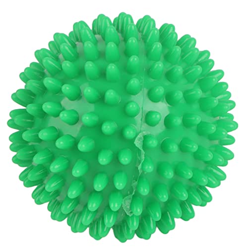 Pelota de masaje dura de punta de PVC, analgésico para fascitis de dolor de mano y pie deportivo para aliviar el dolor muscular y mejorar la circulación sanguínea[verde], Bola de masaje con pinch