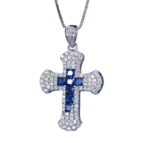 Pendentif croix émeraude rubis le cadeau idéal pour célébrer une femme