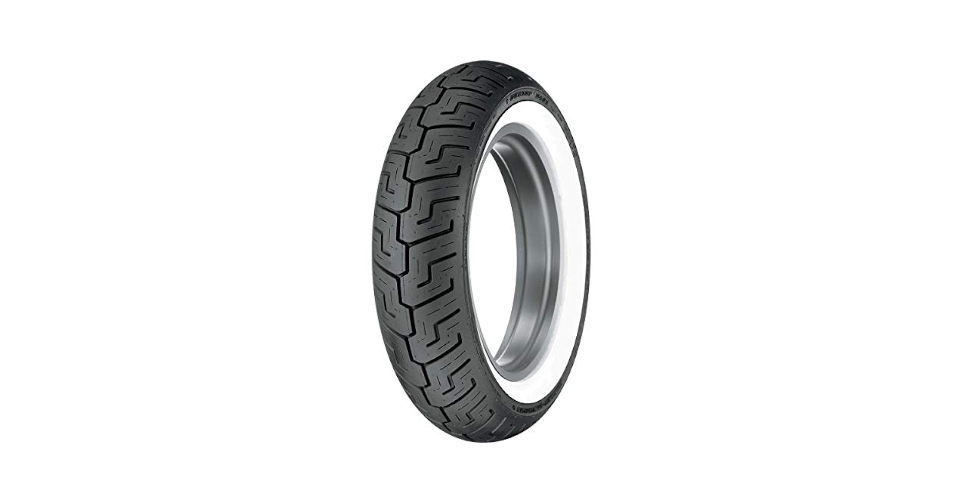 DUNLOP D401 150/80B16 M/C 71H ホワイトリボン　ロゴ DUNLOP D401 150/80B16 M/C 71H ホワイトリボン ロゴ DUNLOP