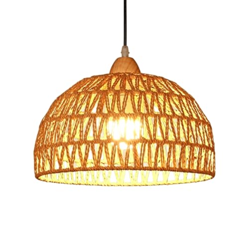 Lampe suspendue d'entrée avec ligne réglable, suspension en chanvre pour un éclairage ciblé