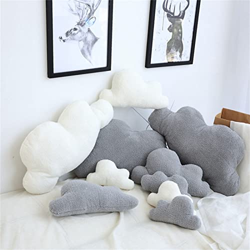 TROYSINC Wolken Kuscheltier Kissen Plüschtier Plüsch Dekoratives Kissen Stoff Plüschkissen Geburtstagsgeschenk für Kinder, Decor Kinderzimmer Zuhause Schlafzimmer