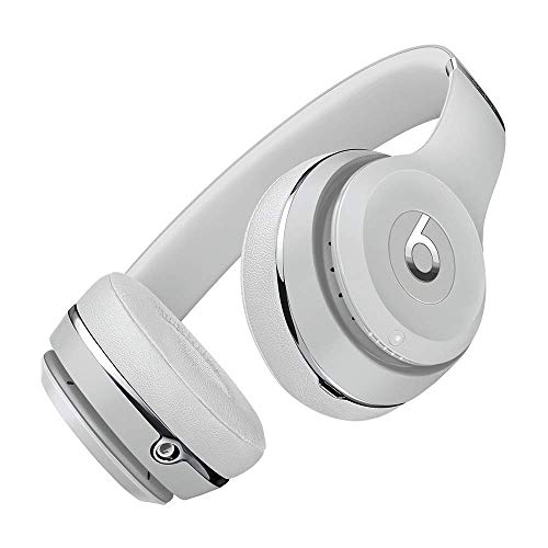 Image of Beats Solo3 Wireless Headphones - Satin Silver(Model) - MX452LL /A (Renewed)