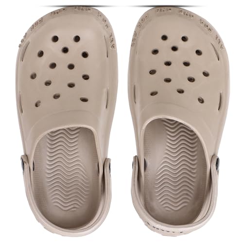Image of CASSIEY Soft Men's Classic Casual Clogs /Sandals with Adjustable Back Strap for Adult Gents /Boys