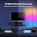 Tyute LED Corner Floor Lamp, 68+ Scenes, 16 Million Colors Corner Light with App & Remote Control, 65” Smart RGB Ambient Lighting with Music Sync, Mood Lighting for Bedroom, Living Room, Gaming Room