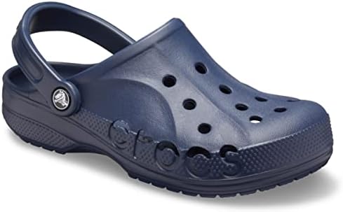 Crocs Unisex's Baya Clog, Navy, M6 / W7