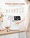 VEVOR Instant Hot Water Dispenser, Countertop Boiling Water Dispenser with Adjustable 7 Temperatures & 7 Water Volumes, 118oz Removable Water Tank, Quick Heating with Touchscreen & Child Lock for Home