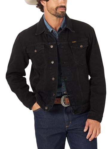 Image of Wrangler Men's Cowboy Cut Western Unlined Denim Jacket
