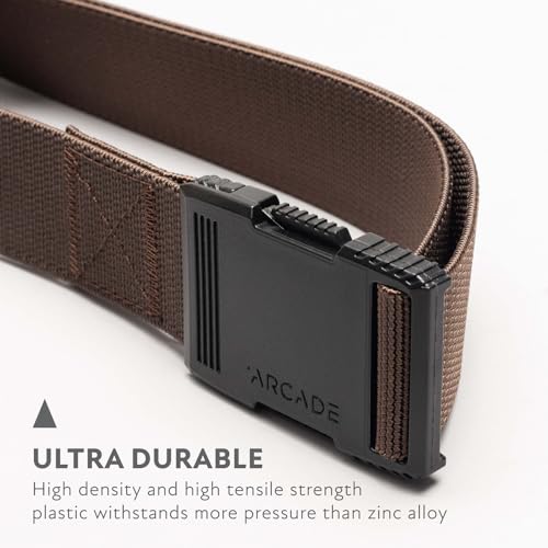 Arcade Belts Hardware Utility Belt, Mud/Dark Brown, Large/X-Large
