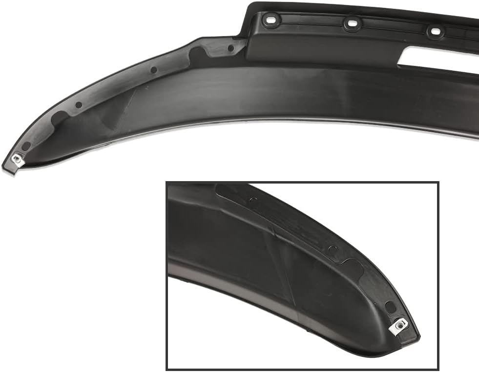 G-PLUS Front Bumper Air Deflector Valance Compatible with Dodge Ram 2500 3500 2013 2014 2015 2016 2017 2018, 68196533AA CH1090149, Textured Black