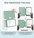 MoKo Detachable Magnetic Case for All-New Kindle (11th Generation-2024/2022 Release) 6 Inch,Ultra Clear Back Scratch-Proof Light & Shell Cover with Auto Wake/Sleep, Matcha