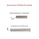 ALAMSCN 5 Set 433MHz RF Empfänger und Funk- Sende Modul + RF 433MHz Federantennen-Kit Kompatibel mit Arduino