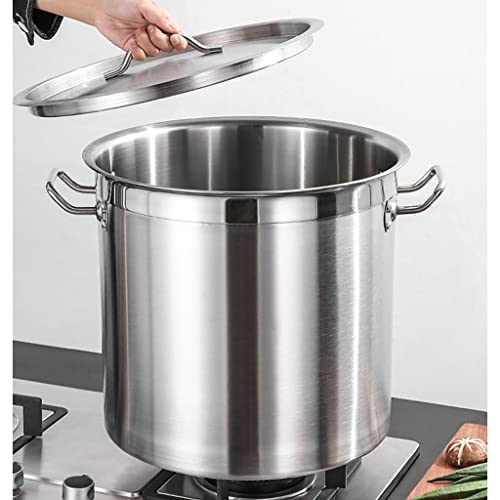Olla grande de acero inoxidable de 65L que evita quemar los guisos 7