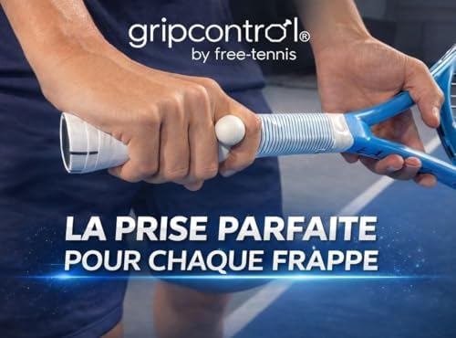 Pack Outils 1 (fingertoss,gripcontrol,Slap Fast) Équipement d'Entraînement de Tennis pour Adulte Adolescent Joueur Débutant | Accessoires d’Auto-entraînement au Tennis |Tennis Trainer