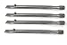 Stainless Steel Burner Replacement for Select Lowes, Master Forge GD4833, GD4825, 3618ST & Savor Pro (4-PK) Gas Grill Models