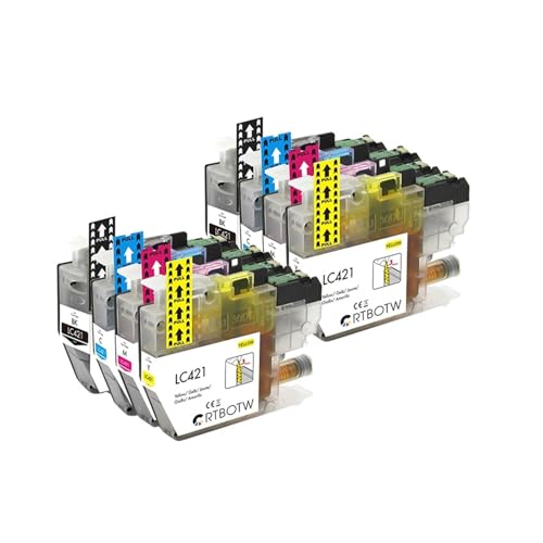 Cartouche d'encre LC421XL pour imprimer vos documents volumineux sur DCP-J1140DW sans panne