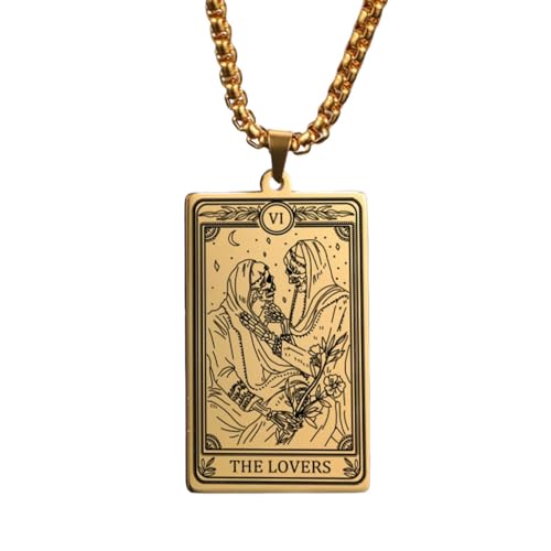 Collier de Tarot squelette pour remplacer les bijoux ternes par un style mystique affirmé