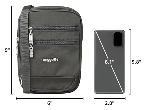 Image of Baggallini Journey Crossbody Bags for Women 9x6 Small Lightweight Travel Handbag W /RFID