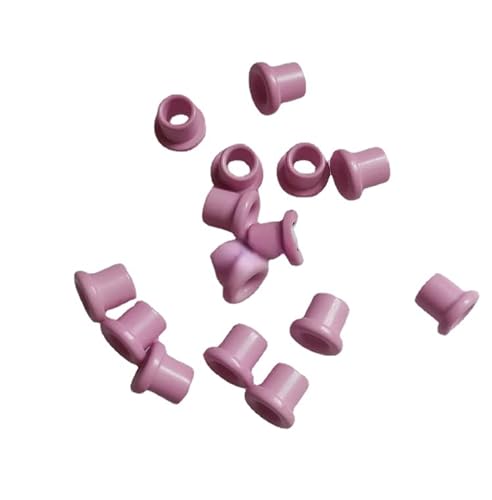 200pcs High-Temperature Resistant Alumina Ceramic Beads, 10mm Outer Diameter, 6mm Hole