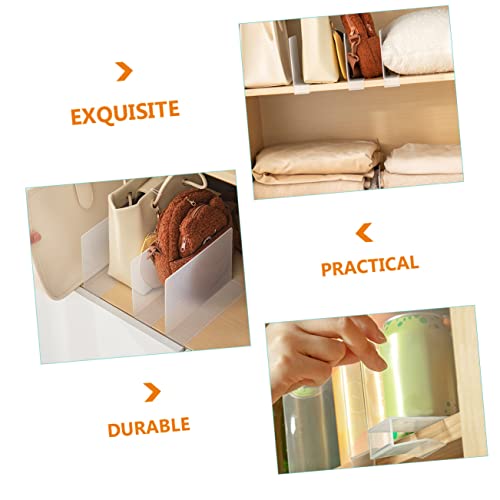 Ciieeo 16 Peças placa de partição gavetas para guardar roupas armazenamento no armário gavetas de pl