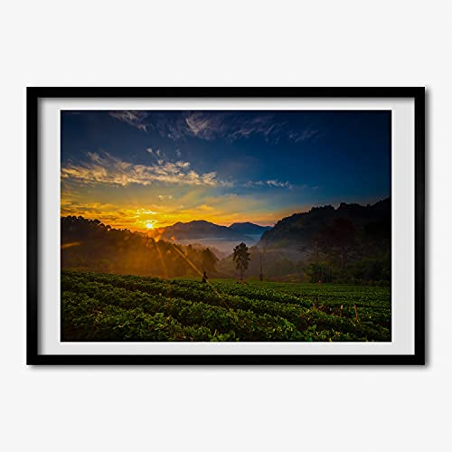 Cadre photo MDF 70x50 cm Tulup pour redonner vie à vos murs vides