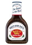 Sweet Baby Rays Sweet 'N Spicy 18 Oz Barbecue Sauce W/Exit 28 Bargains Sticker