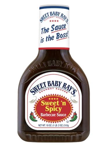 Sweet Baby Ray's Sweet 'n Spicy Barbecue Sauce, 18 oz