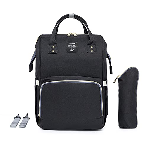 Mochila Bolsa Maternidade Lequeen Impermeável Porta mamadeira Menina Menino Mochila Bolsa Maternidade Lequeen Impermeável Porta mamadeira Menina Menino