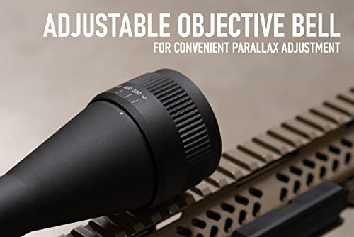 Monstrum Guardian 3-9x40 AO Rifle Scope with Parallax Adjustment | Black by Monstrum - Image 8