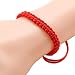 STOBOK 12 Piezas Pulseras de Cuerda roja Buena Suerte Pulseras Hechas a...
