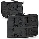 For Chevy Silverado 2nd Gen GMT900 Pair Smoked Lens Clear Corner 2-PC Headlight Lamps