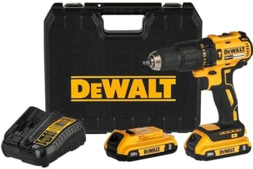 DEWALT Parafusadeira e Furaderia de Impacto de 1/2 Pol. (13mm) Br...